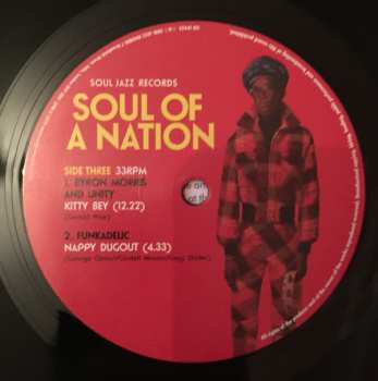 3LP Various: Soul Of A Nation 2 (Jazz Is The Teacher Funk Is The Preacher: Afro-Centric Jazz, Street Funk And The Roots Of Rap In The Black Power Era 1969-75)