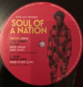 3LP Various: Soul Of A Nation 2 (Jazz Is The Teacher Funk Is The Preacher: Afro-Centric Jazz, Street Funk And The Roots Of Rap In The Black Power Era 1969-75)