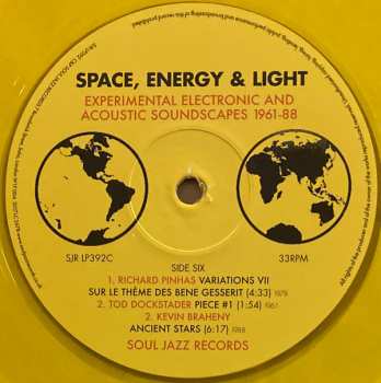 3LP Various: Space, Energy & Light (Experimental Electronic And Acoustic Soundscapes 1961-88) LTD | CLR