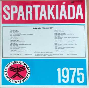 LP Various: Spartakiáda 1975 - Skladba Pro Ženy