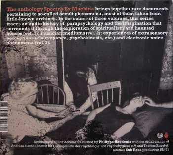 CD Various: Spectra Ex Machina (A Sound Anthology Of Occult Phenomena 1920-2017 Vol. 1)