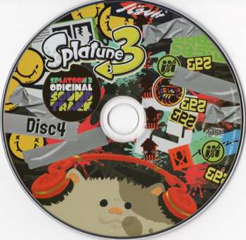 4CD Various: Splatoon 3 Original Soundtrack - Splatune 3