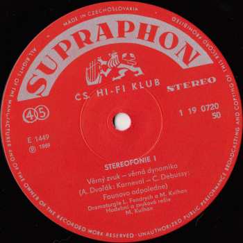 LP Various: Stereofonie 1