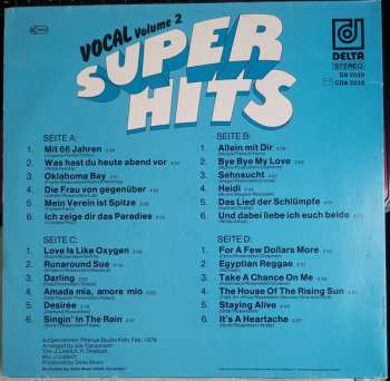 2LP Various: Super Hits Volume 2 Vocal (2xLP)