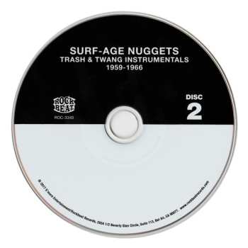 4CD Various: Surf-Age Nuggets (Trash & Twang Instrumentals 1959 - 1966)