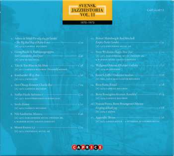 4CD/Box Set Various: Svensk Jazzhistoria Vol. 11 - Swedish Jazz History 1970 - 1979 - Jazz Cosmopolit