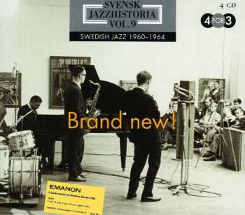 4CD Various: Svensk Jazzhistoria Vol. 9 - Swedish Jazz 1960-1964 - Brand New!