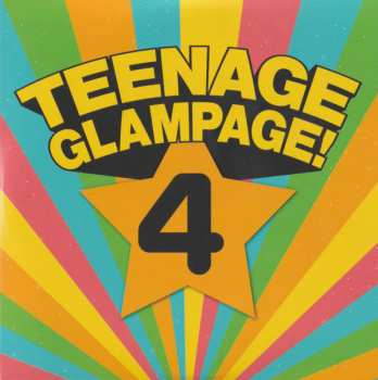 4CD/Box Set Various: Teenage Glampage! (80 Glambusters Rockers, Shockers And Teenyboppers From The 70's!)