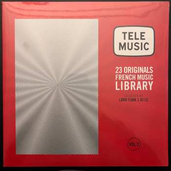 2LP Various: Tele Music - 23 Originals French Music Library Vol 2