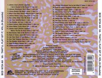 CD Various: That'll Flat ... Git It! Vol. 24: Rockabilly From The Vaults Of Roulette Records