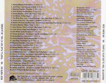 CD Various: That'll Flat ... Git It! Vol. 26: Rockabilly From The Vault Of  4 Star Records