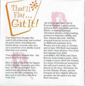 CD Various: That'll Flat ... Git It! Vol. 4: Rockabilly From The Vaults Of Festival Records