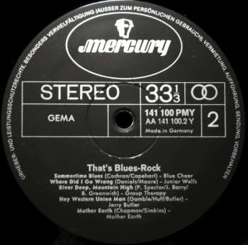 2LP Various: That's Blues-Rock