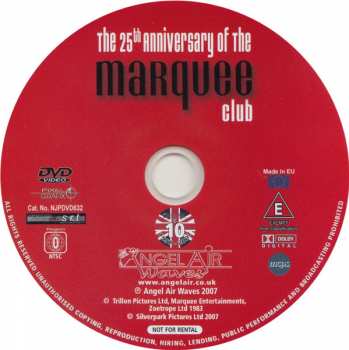 DVD Various: The 25th Anniversary Of The Marquee Club