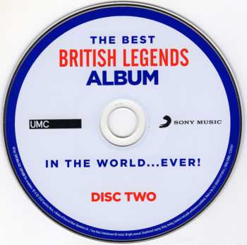 3CD Various: The Best British Legends Album in the World... Ever! DIGI