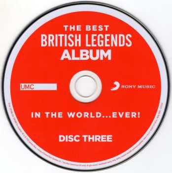 3CD Various: The Best British Legends Album in the World... Ever! DIGI