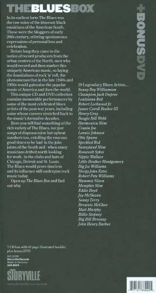 7CD/DVD/Box Set Various: The Blues Box