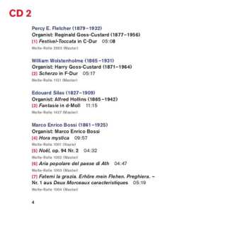 2CD Various: The Britannic Organ Vol. 12: A Final Cruise With Great Organist Performances