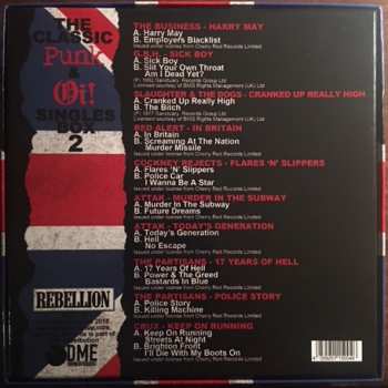 10SP/Box Set Various: The Classic Punk & Oi! Singles Box 2 LTD | CLR