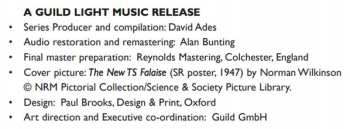 CD Various: The Golden Age Of Light Music: A Return Trip To The Library