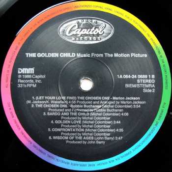 LP Various: The Golden Child (Music From The Motion Picture)