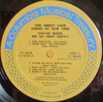 6LP/Box Set Various: The Great Love Songs Of Our Time