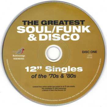 4CD/Box Set Various: The Greatest Soul/Funk & Disco 12" Singles Of The '70s & '80s