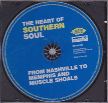 CD Various: The Heart Of Southern Soul, From Nashville To Memphis And Muscle Shoals