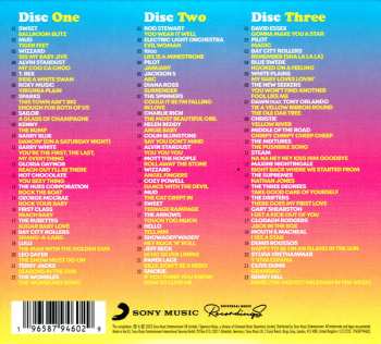 3CD Various: The Hits Album: The 70s Pop Album - The Star Hits Collection