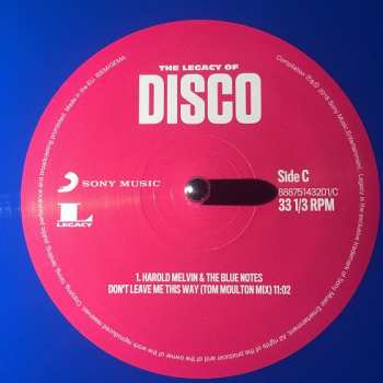 2LP Various: The Legacy Of Disco CLR