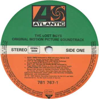 LP Various: The Lost Boys (Original Motion Picture Soundtrack)