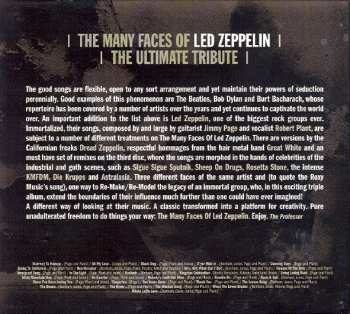 3CD Various: The Many Faces Of Led Zeppelin. The Ultimate Tribute.