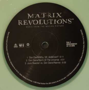 2LP Various: The Matrix Revolutions (Music From The Motion Picture) LTD | CLR