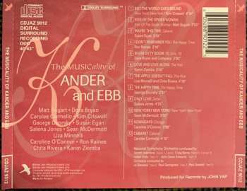 CD Various: The Musicality of Kander and Ebb
