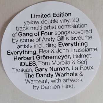 2LP Various: The Problem Of Leisure: A Celebration Of Andy Gill & Gang Of Four LTD | CLR
