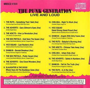 4CD Various: The Punk Generation