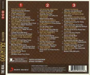 3CD Various: The Real... Country Collection