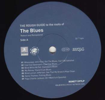 LP Various: The Rough Guide To The Roots Of The Blues (Reborn And Remastered) LTD
