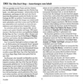 CD Various: The Spirit Of The 60s (1964 The Hits Don't Stop)