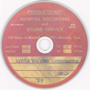 10CD/Box Set Various: The Sun Blues Box