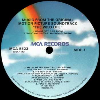 LP Various: The Wild Life (Music From The Original Motion Picture Soundtrack)