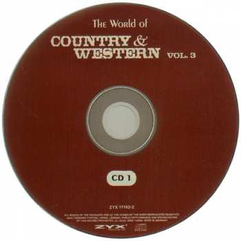 2CD Various: The World Of Country & Western Vol. 3