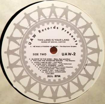 LP Various: This Land Is Your Land: Songs Of Social Justice