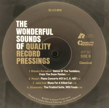 3LP Various: The Wonderful Sounds Of Quality Record Pressings
