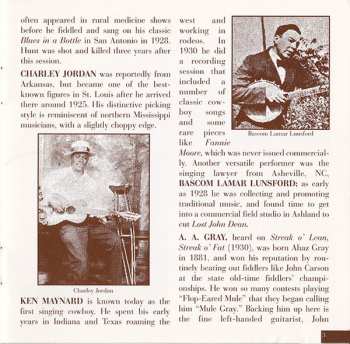 CD Various: Times Ain't Like They Used To Be: Early American Rural Music. Classic Recordings Of The 1920’s And 30's. Vol. 1
