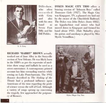 CD Various: Times Ain't Like They Used To Be: Early American Rural Music. Classic Recordings Of The 1920’s And 30's. Vol. 1