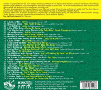 CD Various: Toodle Loo Tennessee - Southern Bred Vol.27 Tennessee & Arkansas R&B Rockers