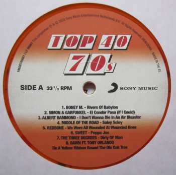 LP Various: Top 40 70s CLR | LTD