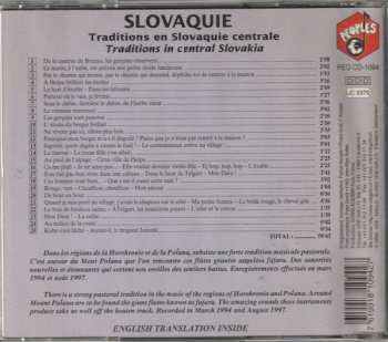 CD Various: Traditions En Slovaquie Centrale - Traditions In Central Slovakia 