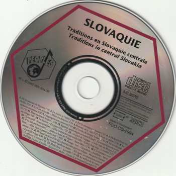 CD Various: Traditions En Slovaquie Centrale - Traditions In Central Slovakia 